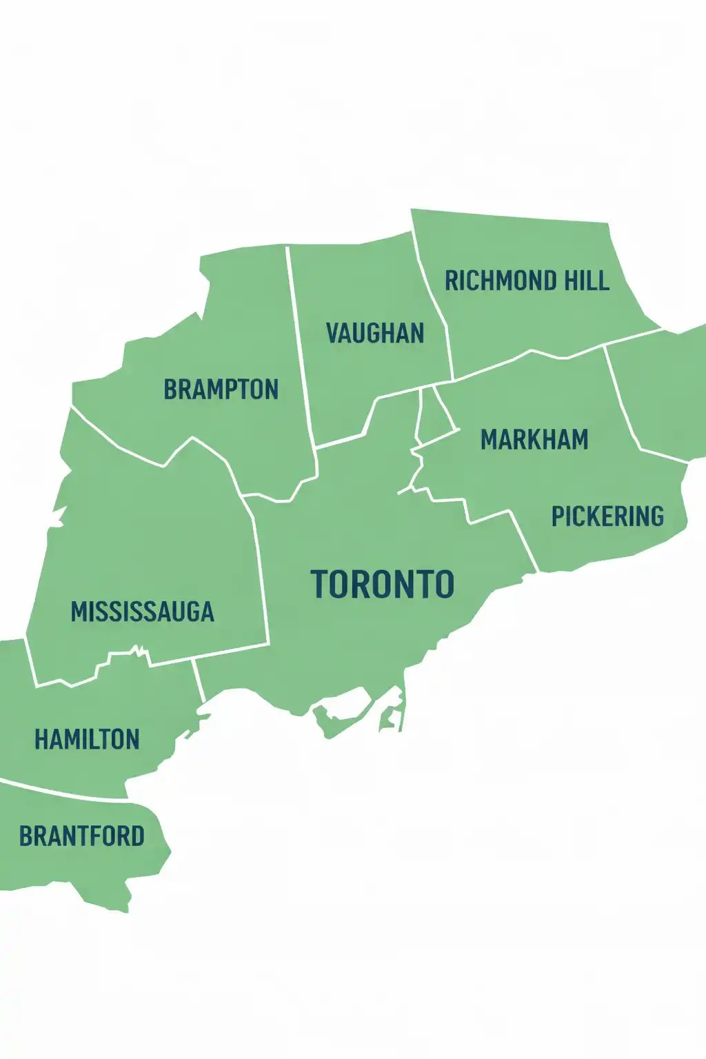 Go2 Delivery Ontario Coverage Map